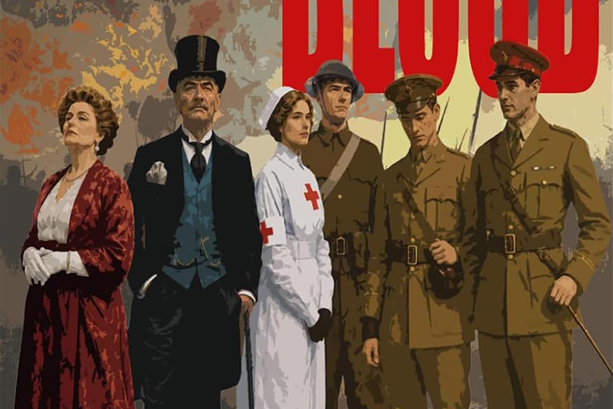 'Fire and Blood' by Matthew Dickens, book cover